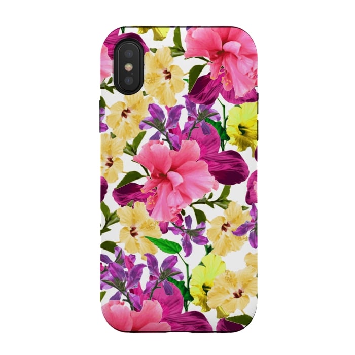 iPhone Xs / X StrongFit August Blooms by Zala Farah