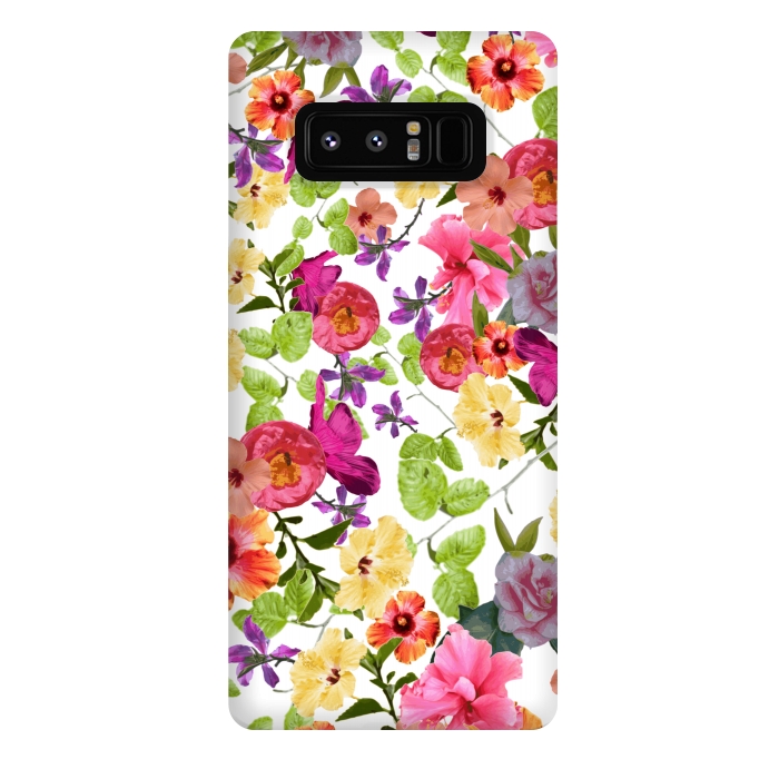 Galaxy Note 8 StrongFit Zariya Flower Garden by Zala Farah