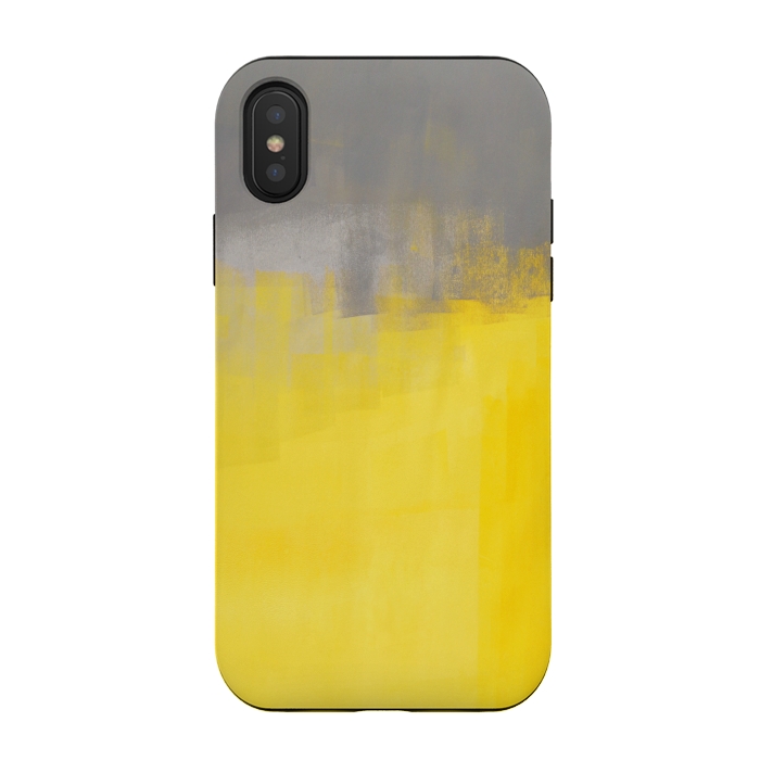 iPhone Xs / X StrongFit A Simple Abstract by CarolLynn Tice