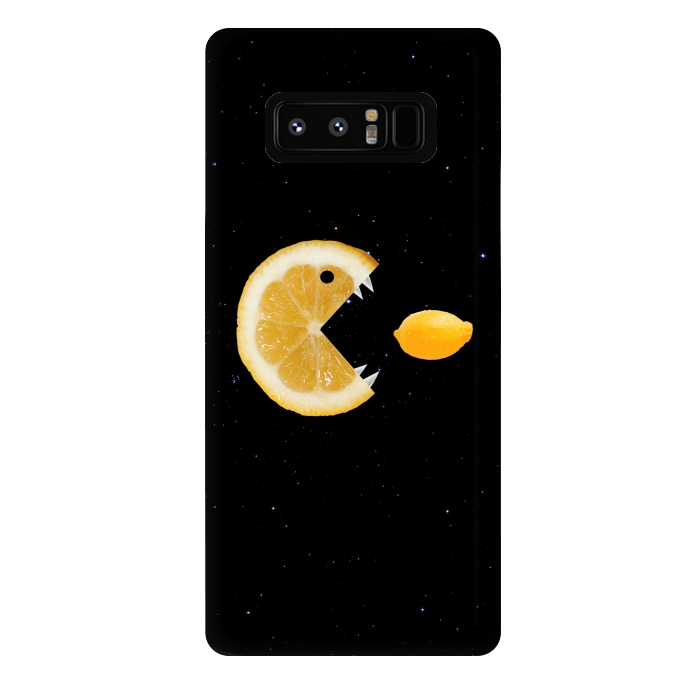Galaxy Note 8 StrongFit Hungry Crazy Lemons by Boriana Giormova