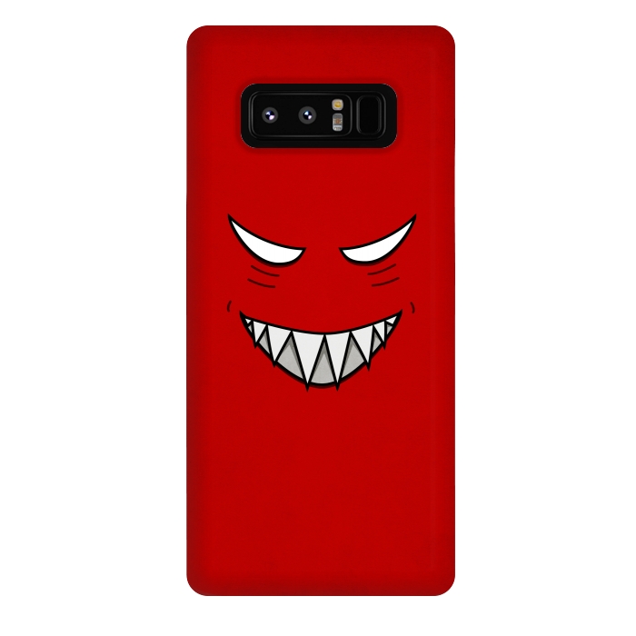 Galaxy Note 8 StrongFit Evil Grinning Face by Boriana Giormova