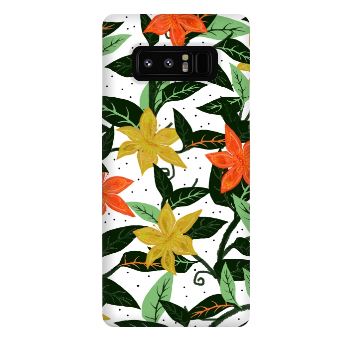Galaxy Note 8 StrongFit Tropical Rainforest by Uma Prabhakar Gokhale