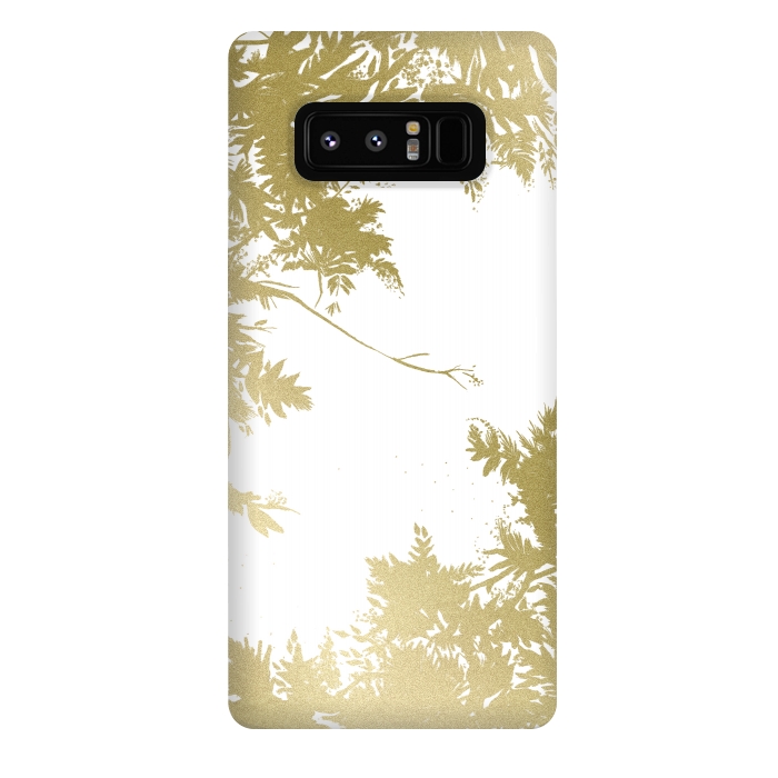 Galaxy Note 8 StrongFit Night's Sky Gold by Caitlin Workman