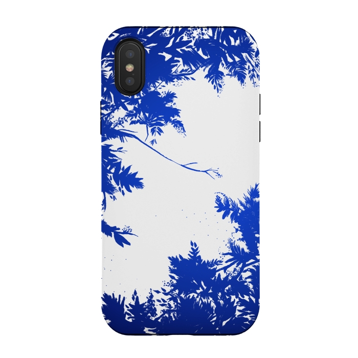 iPhone Xs / X StrongFit Night's Sky Blue by Caitlin Workman