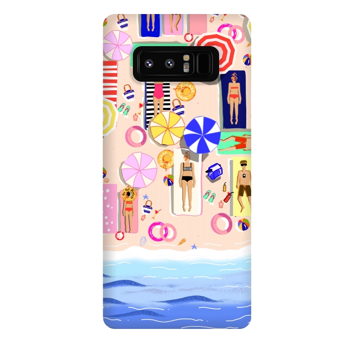 Galaxy Note 8 StrongFit Beach Holiday by MUKTA LATA BARUA