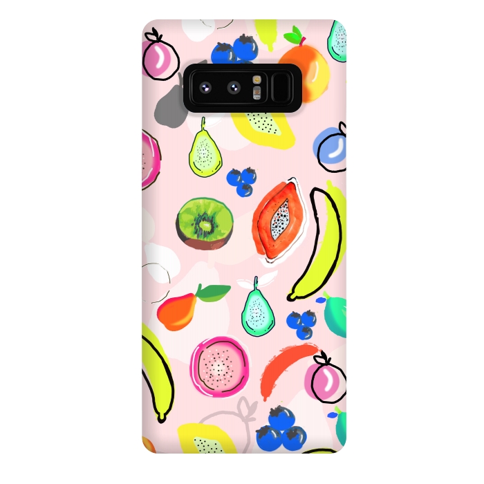 Galaxy Note 8 StrongFit Fruit Crush by MUKTA LATA BARUA