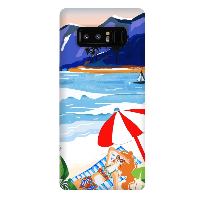 Galaxy Note 8 StrongFit Beach Holiday 3 by MUKTA LATA BARUA