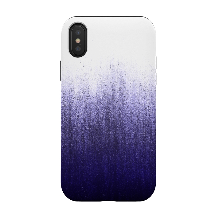 iPhone Xs / X StrongFit Lavender Ombre by Caitlin Workman