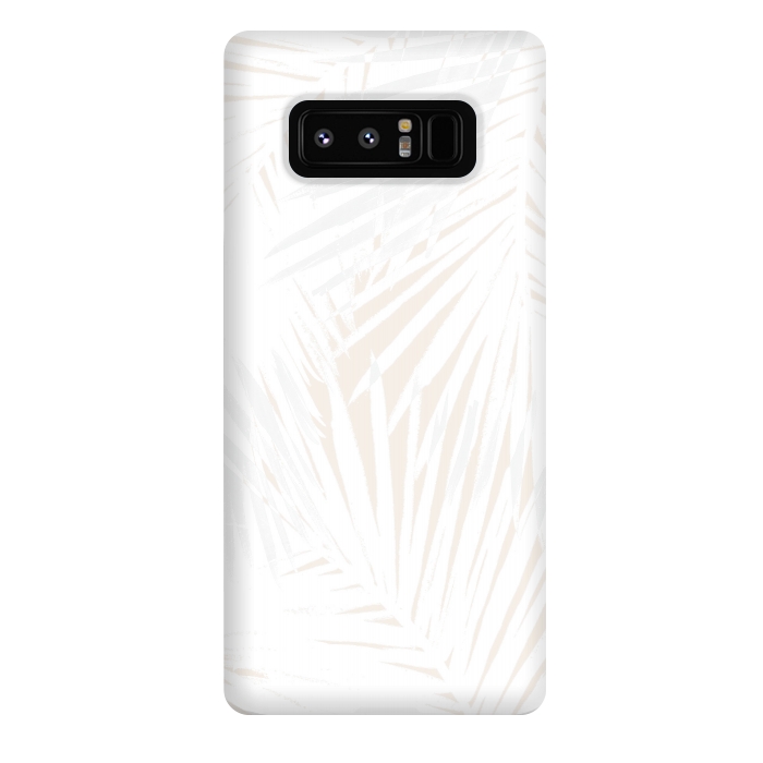 Galaxy Note 8 StrongFit Blush Palms by Caitlin Workman