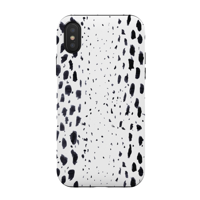 iPhone Xs / X StrongFit Brushed Wild by Caitlin Workman