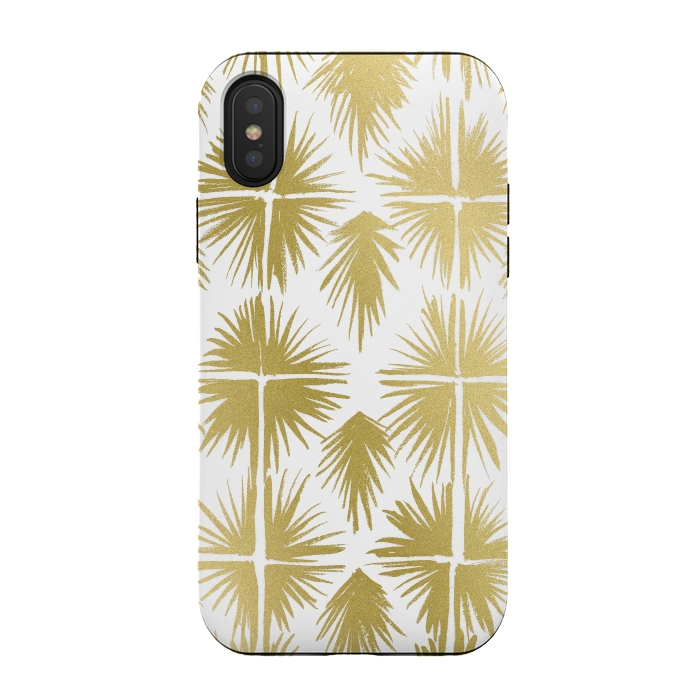 iPhone Xs / X StrongFit Radiate Gold by Caitlin Workman