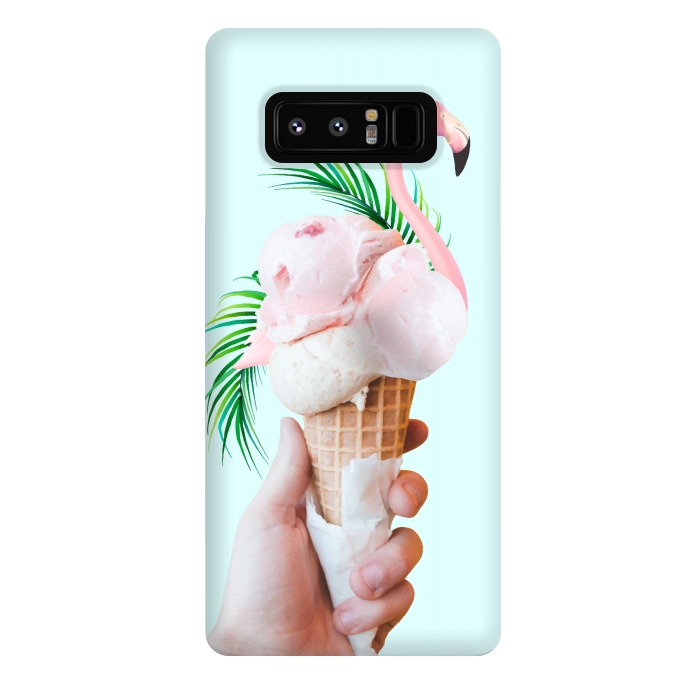 Galaxy Note 8 StrongFit Tropical Ice Cream by Uma Prabhakar Gokhale