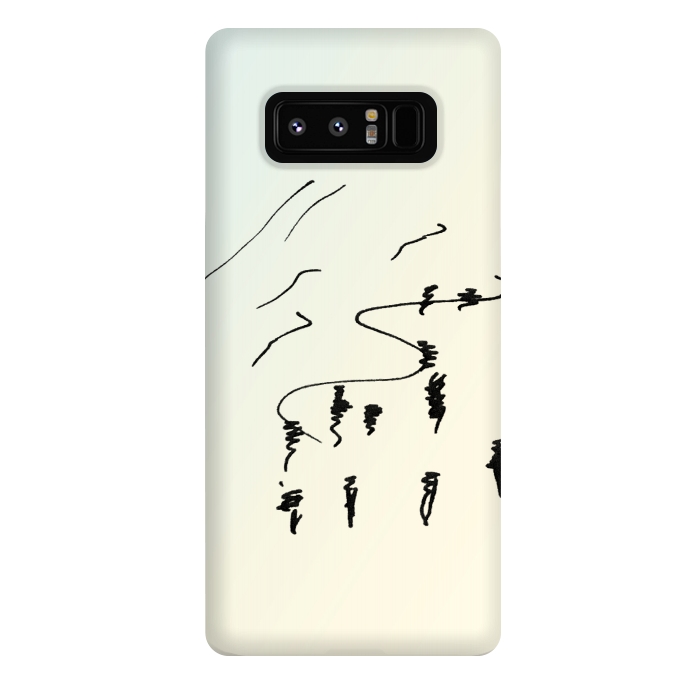 Galaxy Note 8 StrongFit Beach Daze by Caitlin Workman
