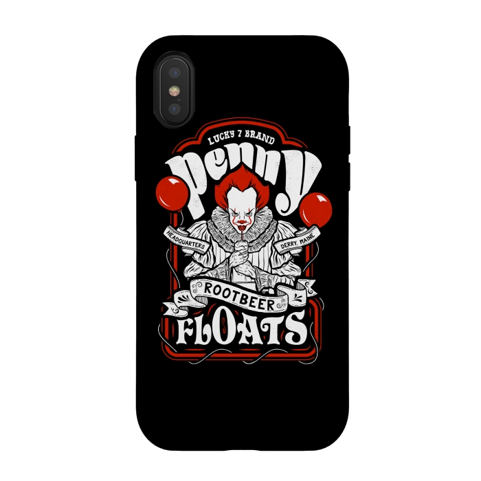 iPhone Xs / X StrongFit Penny Floats by Barrett Biggers