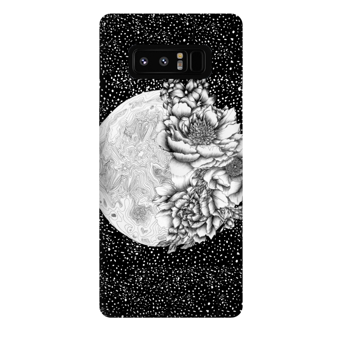 Galaxy Note 8 StrongFit Moon Abloom by ECMazur 