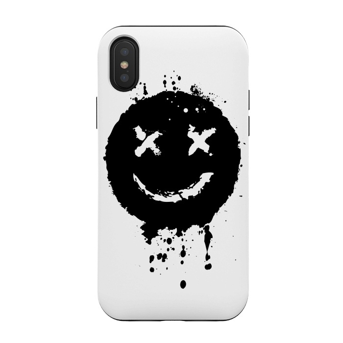 iPhone Xs / X StrongFit Confused Smile by Sitchko