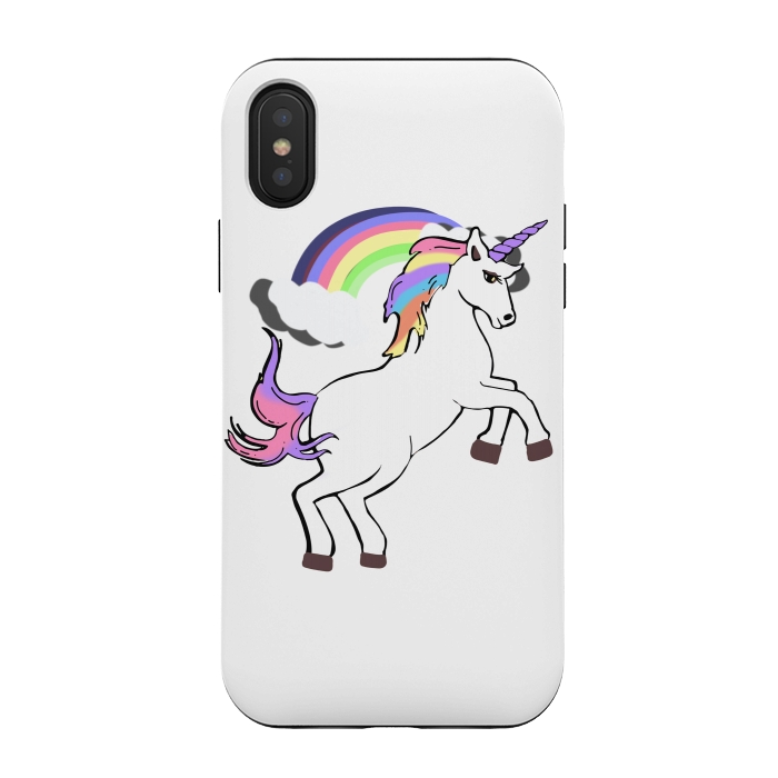 iPhone Xs / X StrongFit Unicorn Pride by MUKTA LATA BARUA