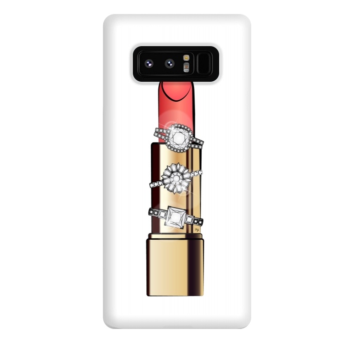 Galaxy Note 8 StrongFit Diamond ring Lipstick by Martina
