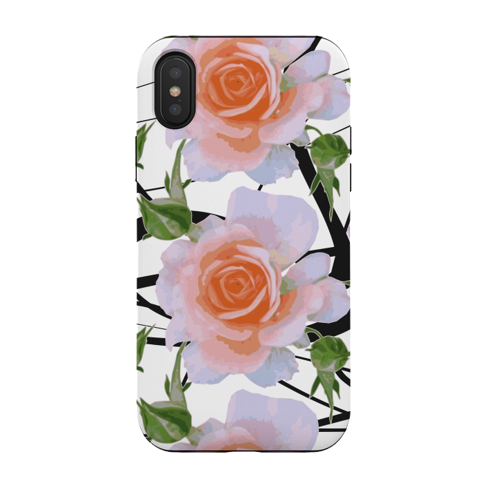 iPhone Xs / X StrongFit Swiggles + Florals by Zala Farah