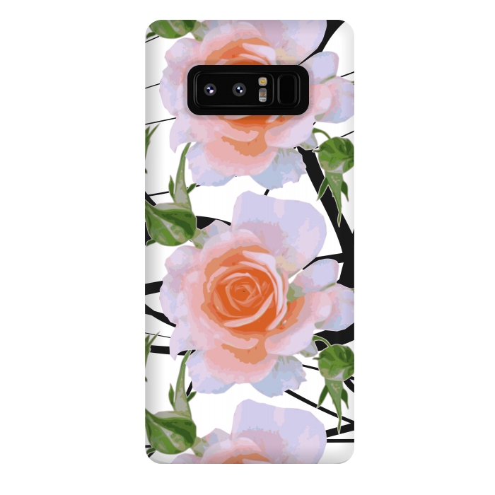 Galaxy Note 8 StrongFit Swiggles + Florals by Zala Farah
