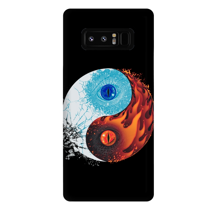 Galaxy Note 8 StrongFit Ice and Fire by Branko Ricov