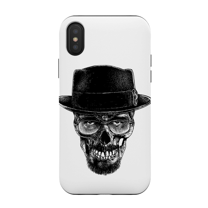 iPhone Xs / X StrongFit Dead Heisenberg by Branko Ricov