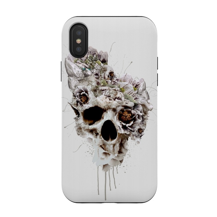 iPhone Xs / X StrongFit Skull Castle II by Riza Peker