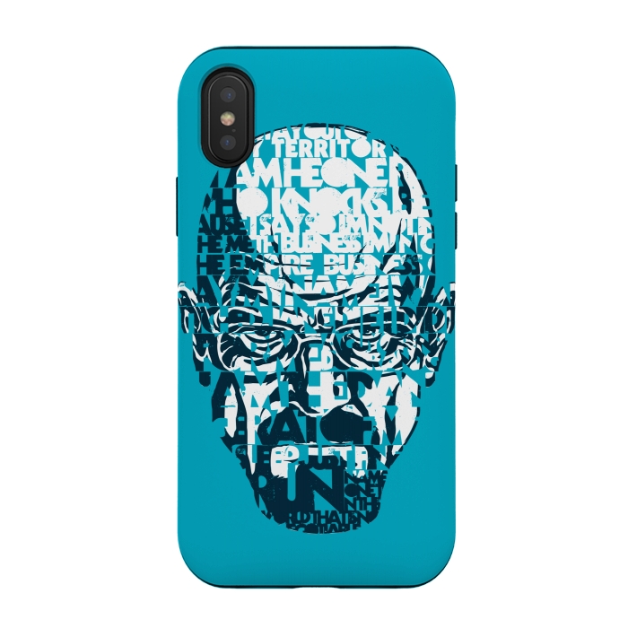 iPhone Xs / X StrongFit Heisenberg Quotes by Branko Ricov