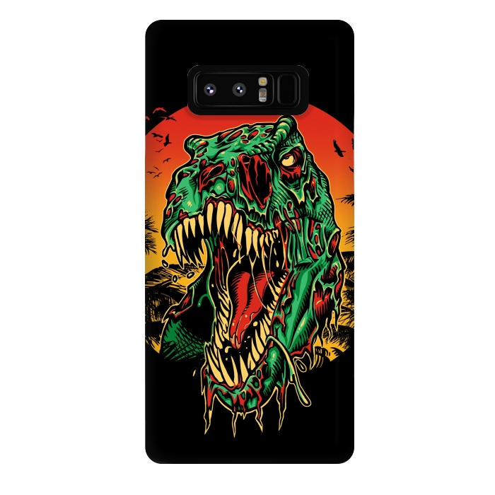 Galaxy Note 8 StrongFit Zombie T-Rex by Branko Ricov