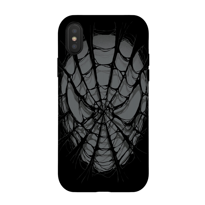 iPhone Xs / X StrongFit SpiderWeb by Branko Ricov