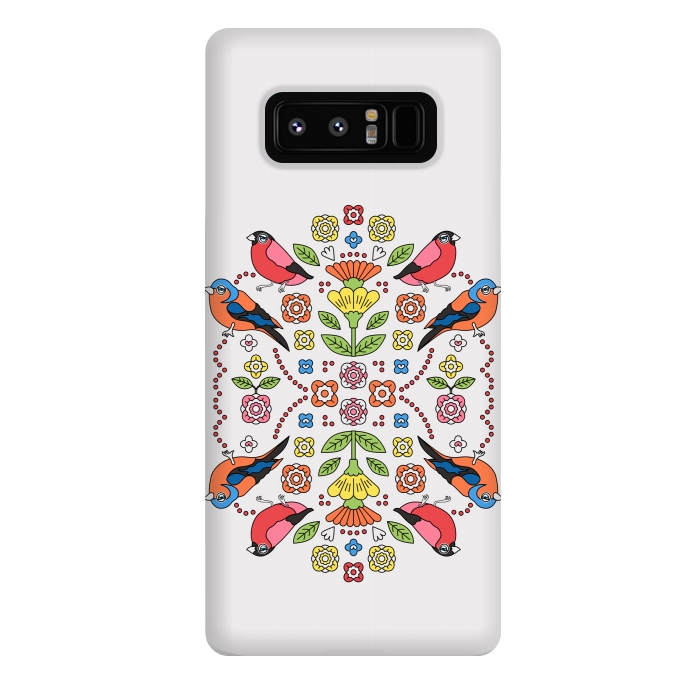 Galaxy Note 8 StrongFit LOVE BIRDS by Michael Cheung