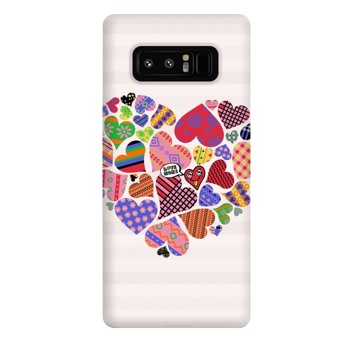 Galaxy Note 8 StrongFit LOVE ME NOT by Michael Cheung