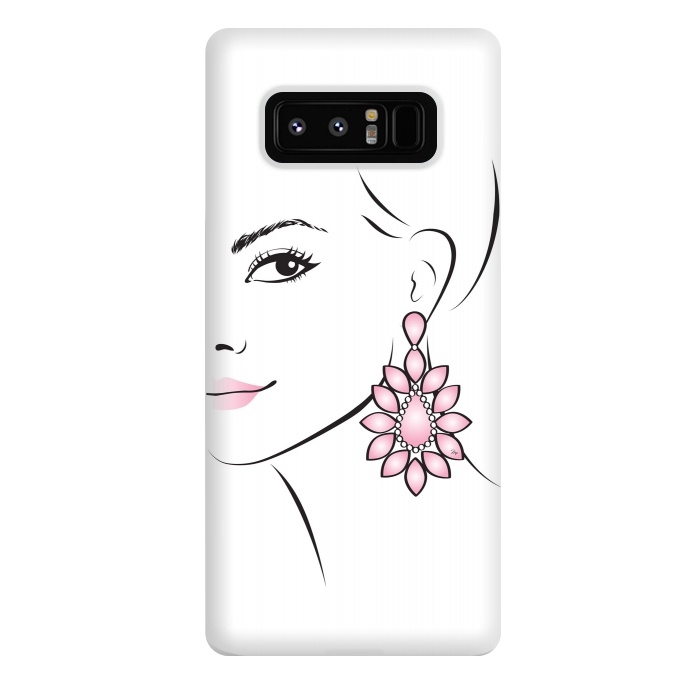 Galaxy Note 8 StrongFit Earring Lady by Martina