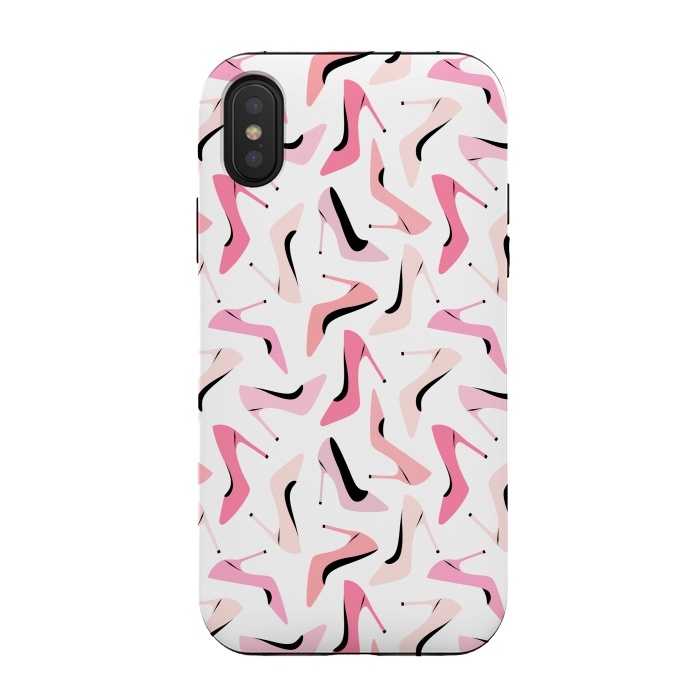 iPhone Xs / X StrongFit Pink Shoes Love by Martina