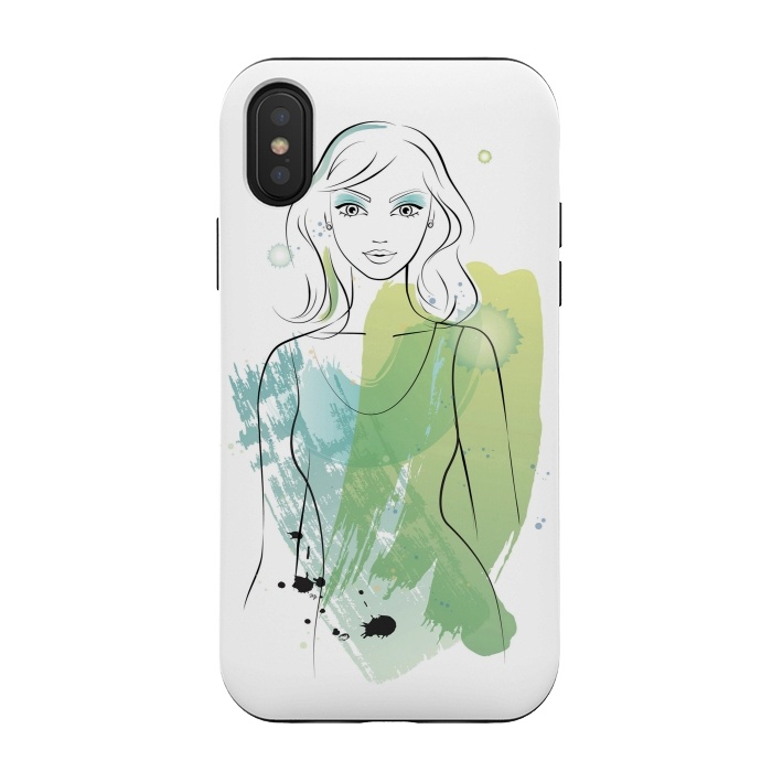 iPhone Xs / X StrongFit Pretty Mermaid by Martina