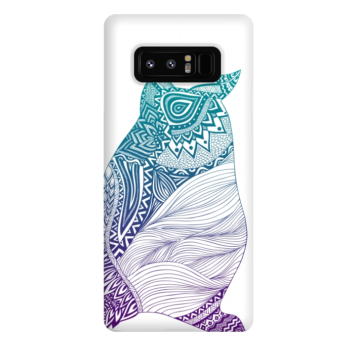Galaxy Note 8 StrongFit Penguin by Pom Graphic Design