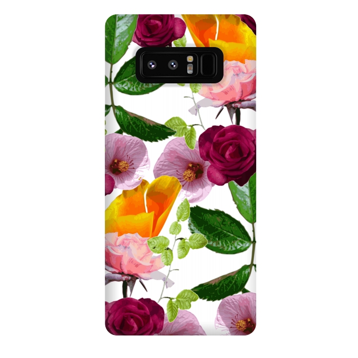Galaxy Note 8 StrongFit Kiddy Florals by Zala Farah