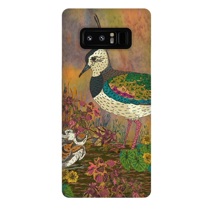 Galaxy Note 8 StrongFit Lapwing Revival by Lotti Brown