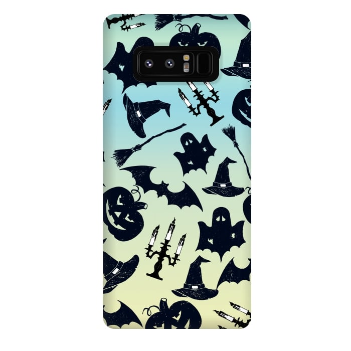 Galaxy Note 8 StrongFit Spooky Halloween by Allgirls Studio