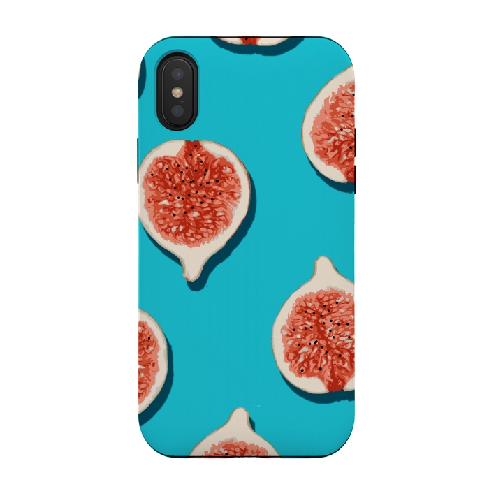 iPhone Xs / X StrongFit Fig Lover by Uma Prabhakar Gokhale