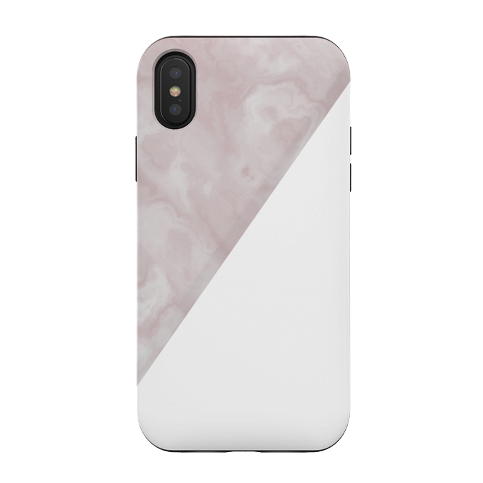 iPhone Xs / X StrongFit Dusty Marble by Zala Farah