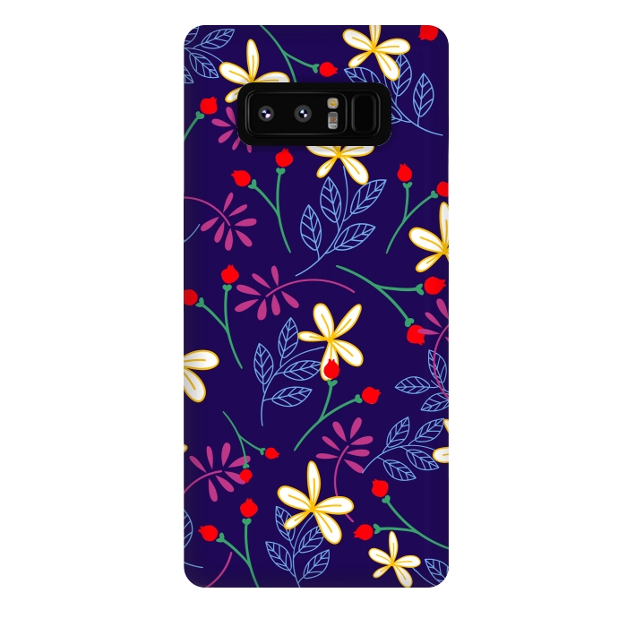Galaxy Note 8 StrongFit Floral Paradise II by Allgirls Studio