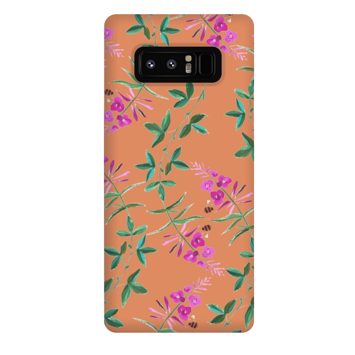 Galaxy Note 8 StrongFit Floral Vines V2. by Zala Farah