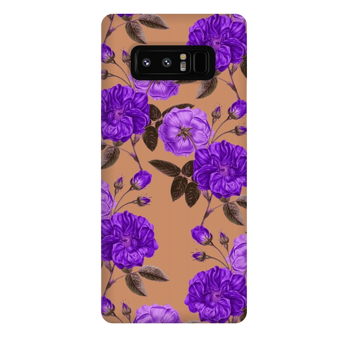 Galaxy Note 8 StrongFit Rosie Purple Love by Zala Farah