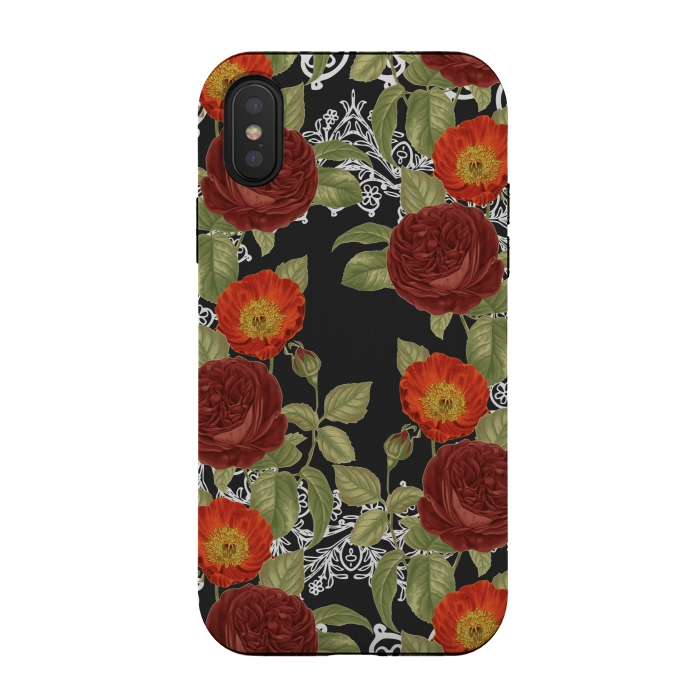 iPhone Xs / X StrongFit Red Haven by Zala Farah