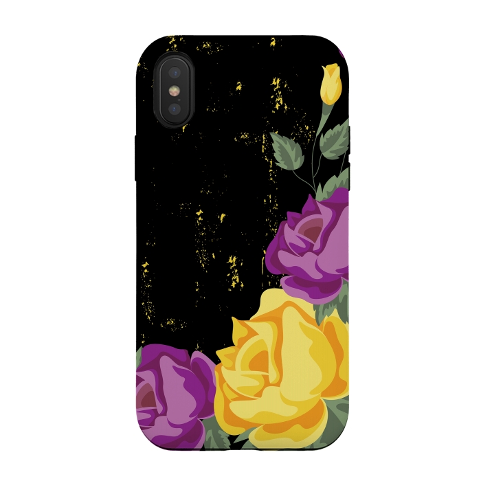 iPhone Xs / X StrongFit Violets by Rossy Villarreal