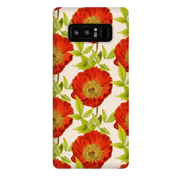 Galaxy Note 8 StrongFit Poppy Love by Zala Farah