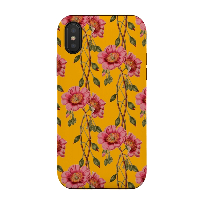 iPhone Xs / X StrongFit Streaming Blossoms by Zala Farah