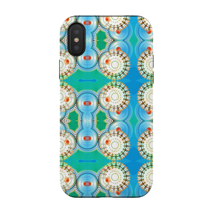 iPhone Xs / X StrongFit Electric Boogaloo by Bettie * Blue