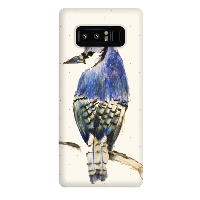 Galaxy Note 8 StrongFit Bluebird of Happiness by Bettie * Blue